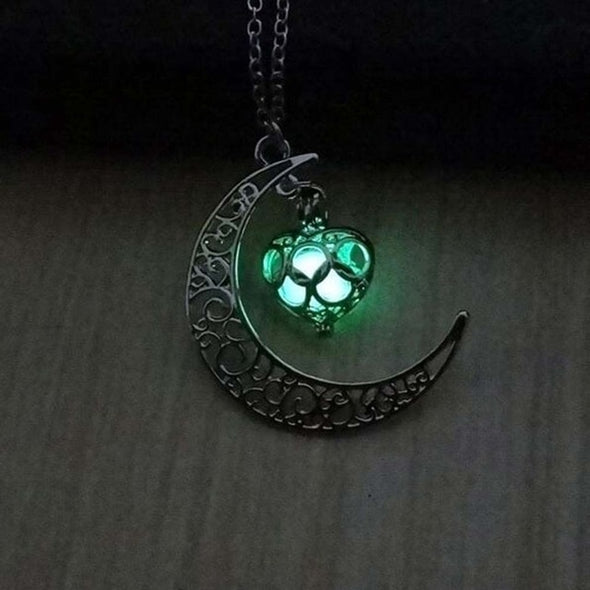 Glowing Moon Necklace - My Moon Luna