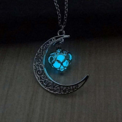 Glowing Moon Necklace - My Moon Luna