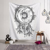 Psychedelic Moon and Sun Wall Hanging Art Tapestry Dorm/Home Decor